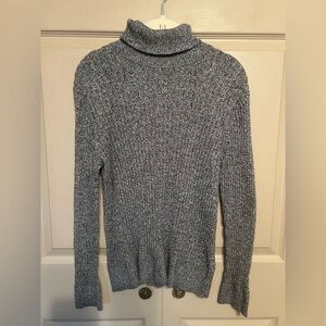 Croft & Barrow Heather Gray Turtleneck Sweater